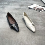 樱歌 广州鞋 新款 胎牛皮 内里羊皮 脚垫羊皮 34-39 货号：330-53