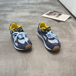 轩美诗 广州鞋 新款 真皮+单网 脚垫真皮 36-40 货号：90331
