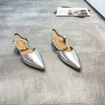 斯蔓洁宝 广州鞋 新款 金属牛皮 内里羊皮 脚垫羊皮 36-38 货号：2303-99