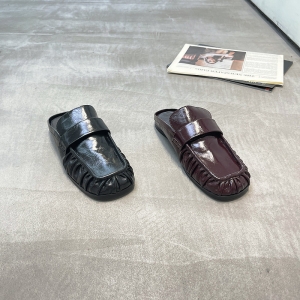 米素薇 广州鞋 新款 油腊牛皮 内里羊皮 脚垫羊皮 35-39 货号：6889-2