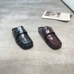 米素薇 广州鞋 新款 油腊牛皮 内里羊皮 脚垫羊皮 35-39 货号：6889-2