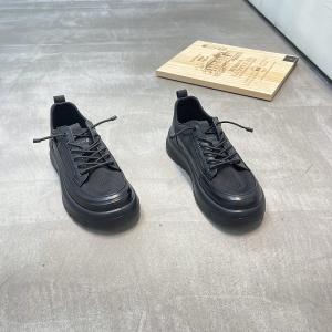 捷狮 广州鞋 新款 头层牛皮+单网 脚垫真皮 38-44 货号：25082