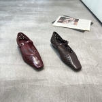 樱歌 广州鞋 新款 油腊胎牛 内里羊皮 脚垫羊皮34-38 货号：8305-1