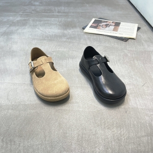 樱歌 广州鞋 新款 牛京+复古牛皮 内里羊皮 脚垫羊皮 35-39 货号：26580-11