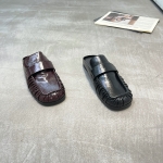 立驰俪 广州鞋 新款 油腊牛皮 内里羊皮 脚垫羊皮 35-40 货号：2768-17